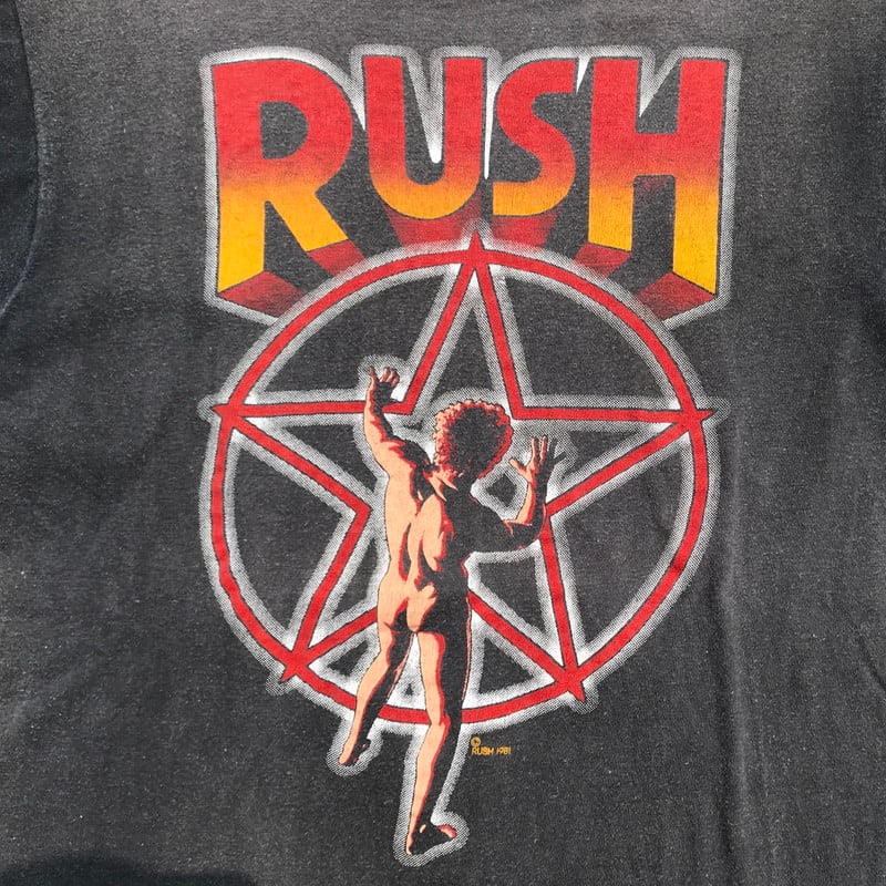 ヴィンテージ当時物'87 RUSH ラッシュ ツアーTシャツ