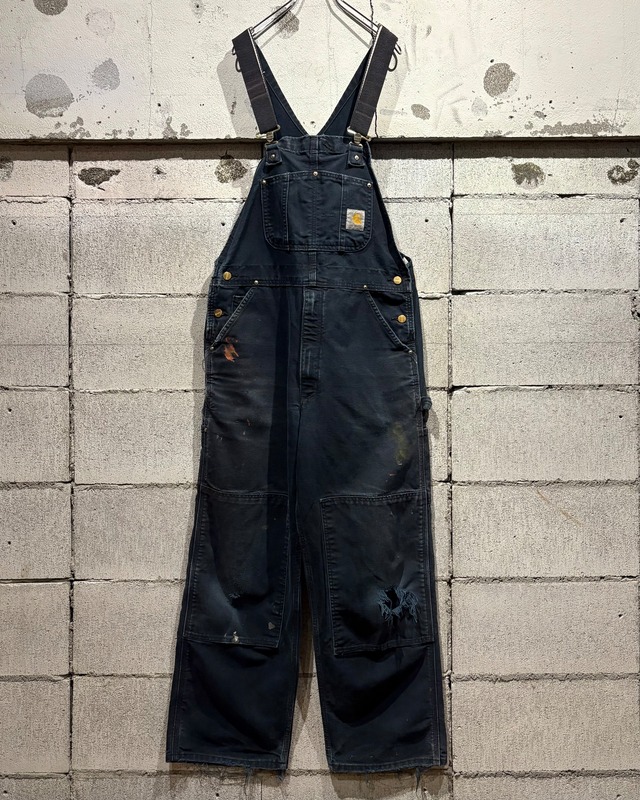 【Caka otto】“Carhartt” “Boro” Vintage Double Knee Overall