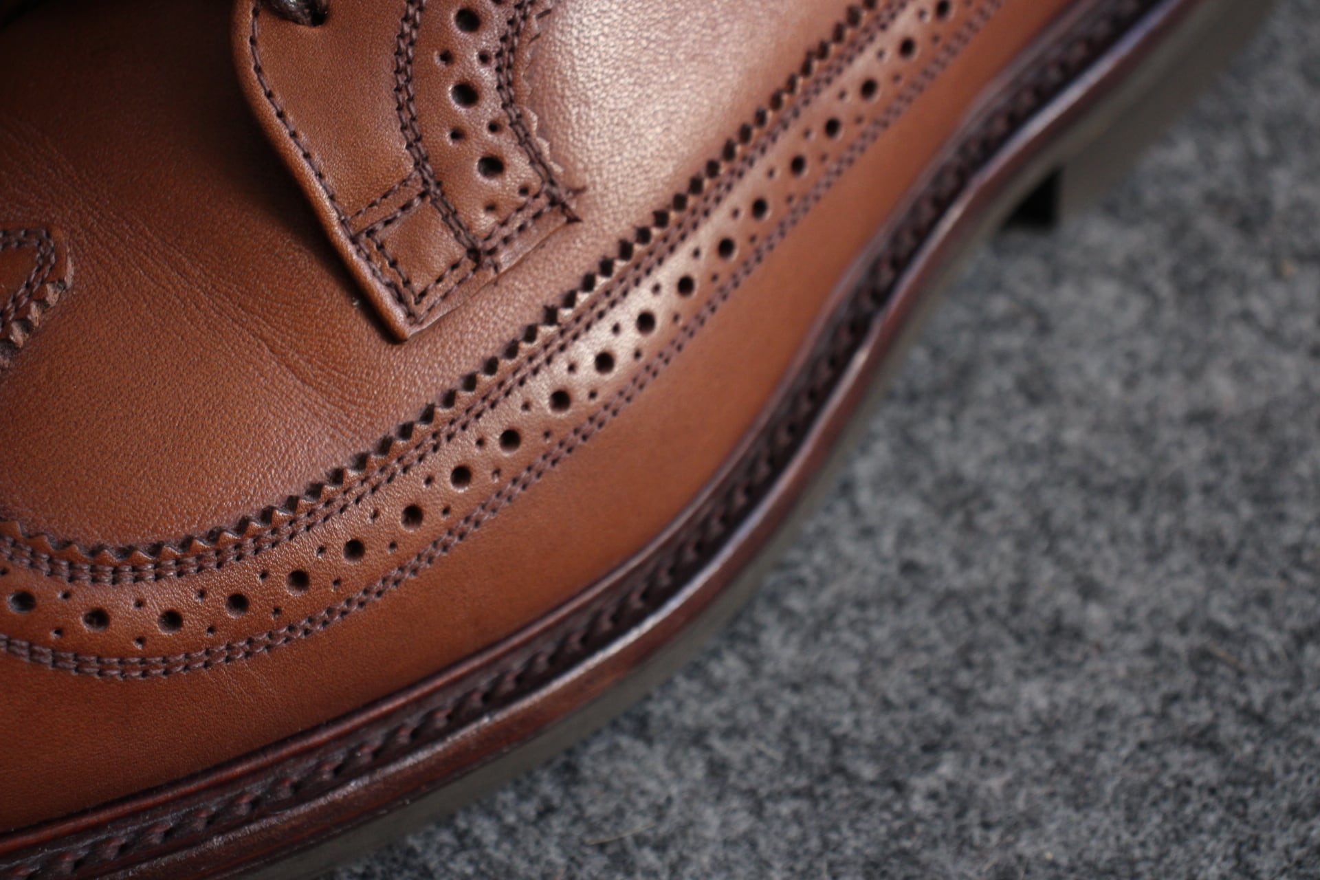 UK7.5 Sanders ロングウィング MADE IN ENGLAND | SUPER 8 SHOES