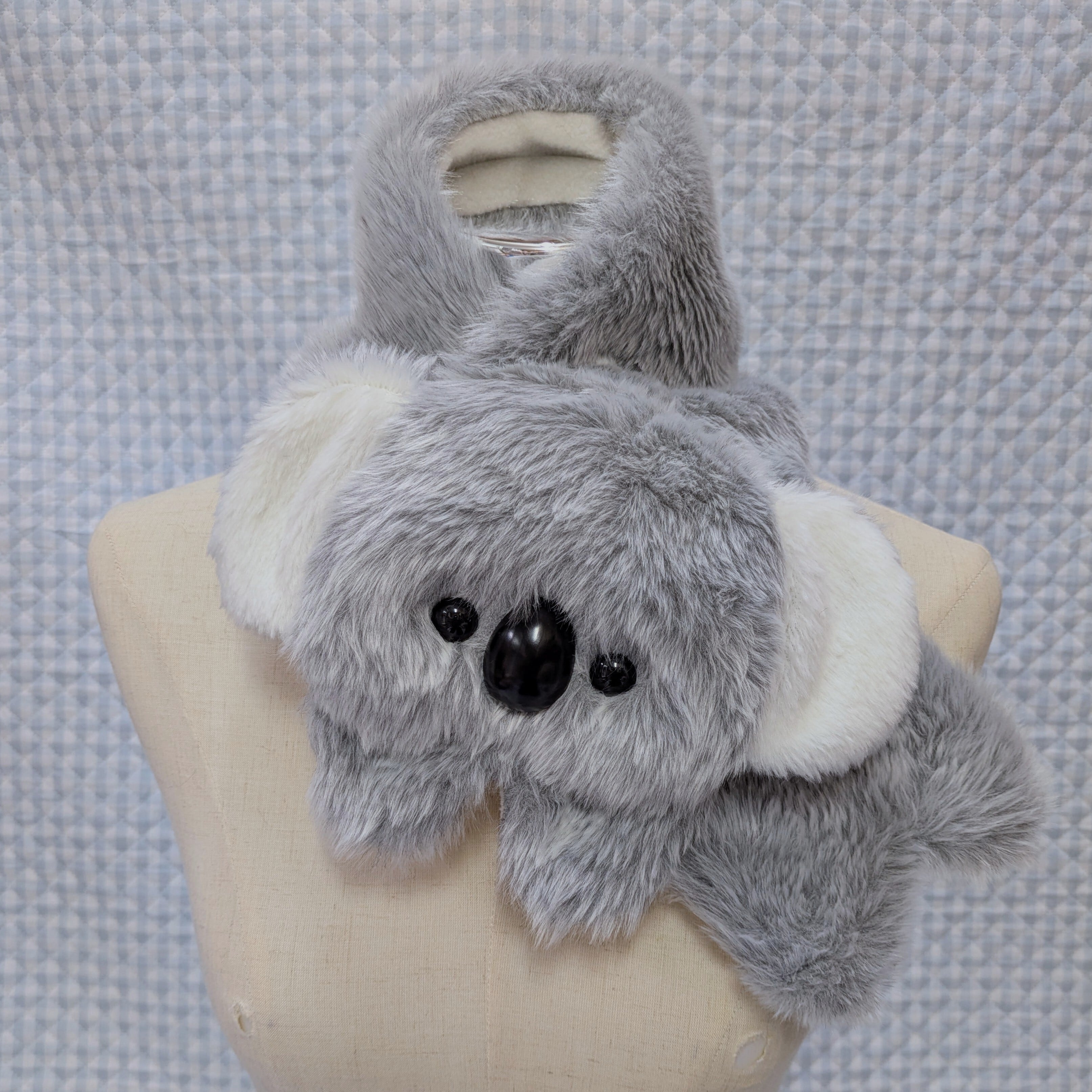 マフラー コアラ グレー M51 | 佐藤さん家