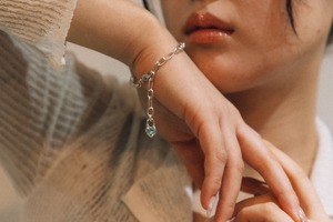 Never End® 天然石 bracelet silver925 #LJ22047B