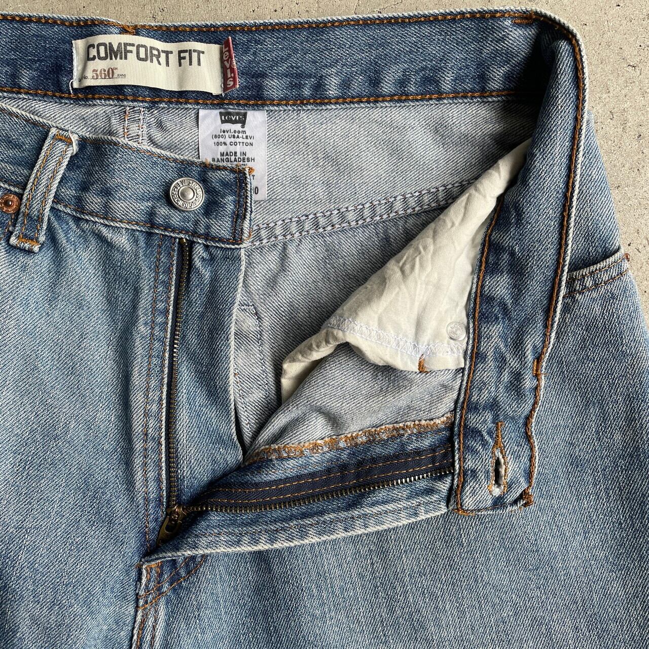 00年代 Levi's リーバイス 560 ワイド バギー COMFORT FIT テーパード