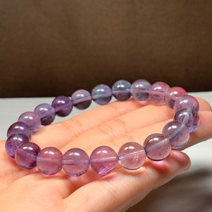 レアカラー♪美しい色合いフローライト ブレスレット
