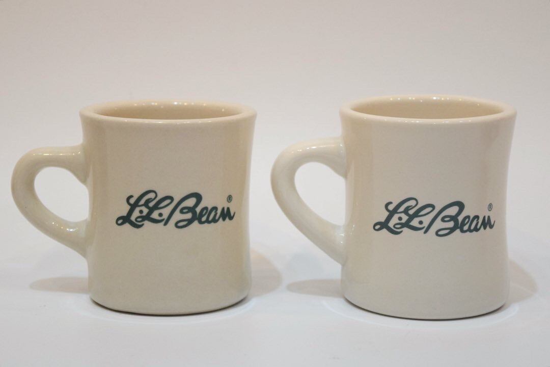 USED 90s L.L.Bean Diners Coffee Mug 01286