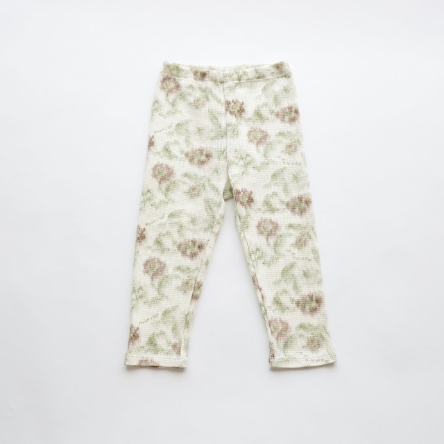 即納【MOUNTEN.】flower camo thermal leggings / leaf green / レギンス / マウンテン