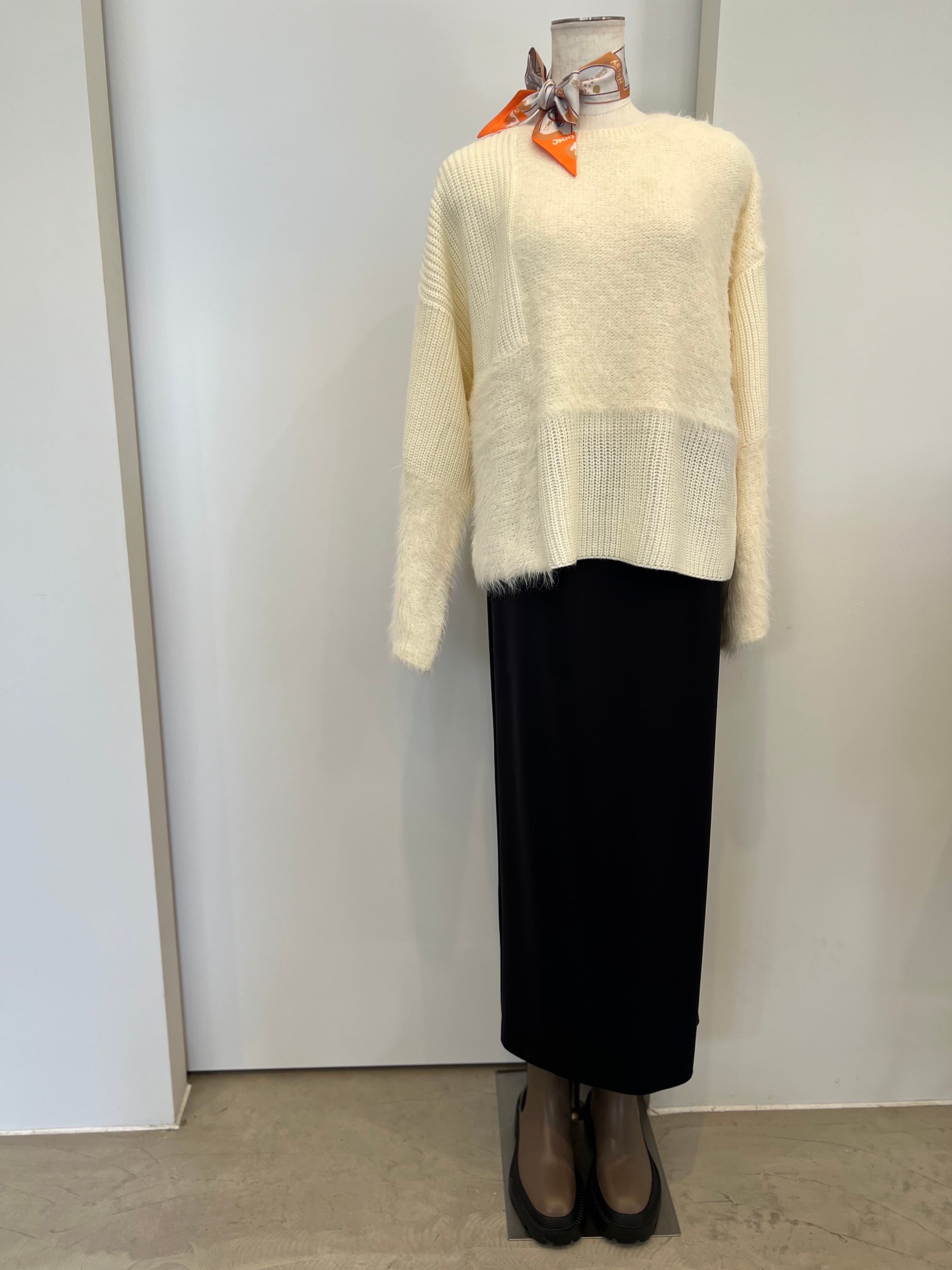 CHIGNON】 編地MIXニットプルオーバー 9855-302JR | MIEL select shop