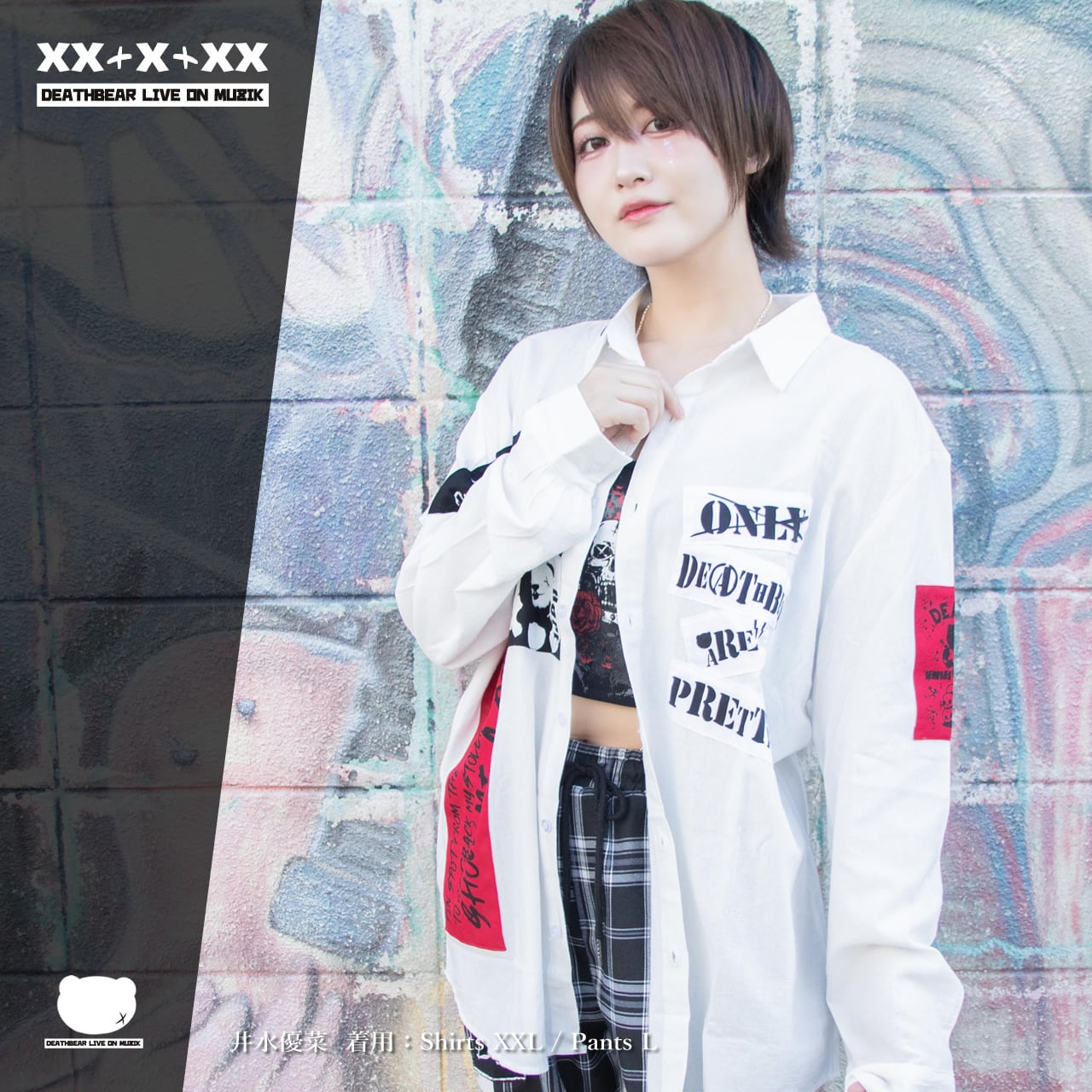 ANARCHY GAUZE SHIRTS】アナーキーPUNKガーゼシャツ | DEATHBEAR LIVE