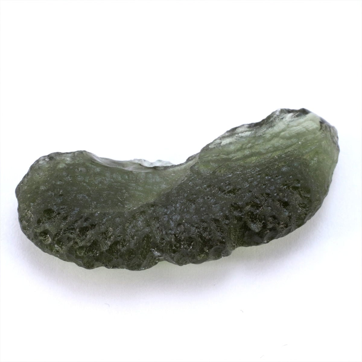 モルダバイト 3.0g 鑑別書付き モルダウ石 テクタイト 原石 標本