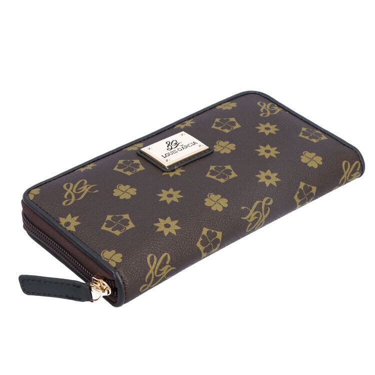 お種銭付】 ルイ・ガルシア コインが分けられる ラウンドファスナー 長