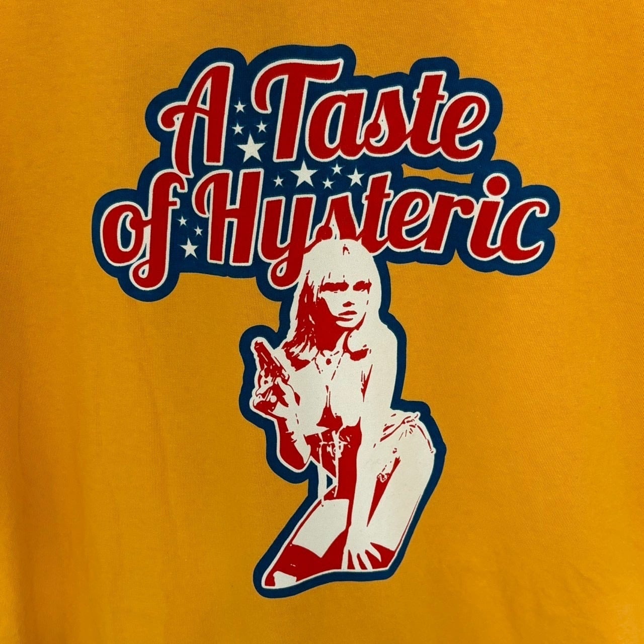 HYSTERIC GLAMOUR ヒステリックグラマー Tシャツ L リンガー センター