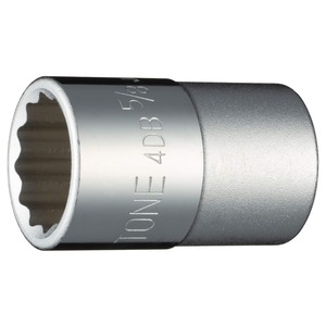 【在庫のみ】トネ(TONE) ソケット(12角) 4DB-20 差込角12.7mm(1/2) 二面幅5/8inch インチ