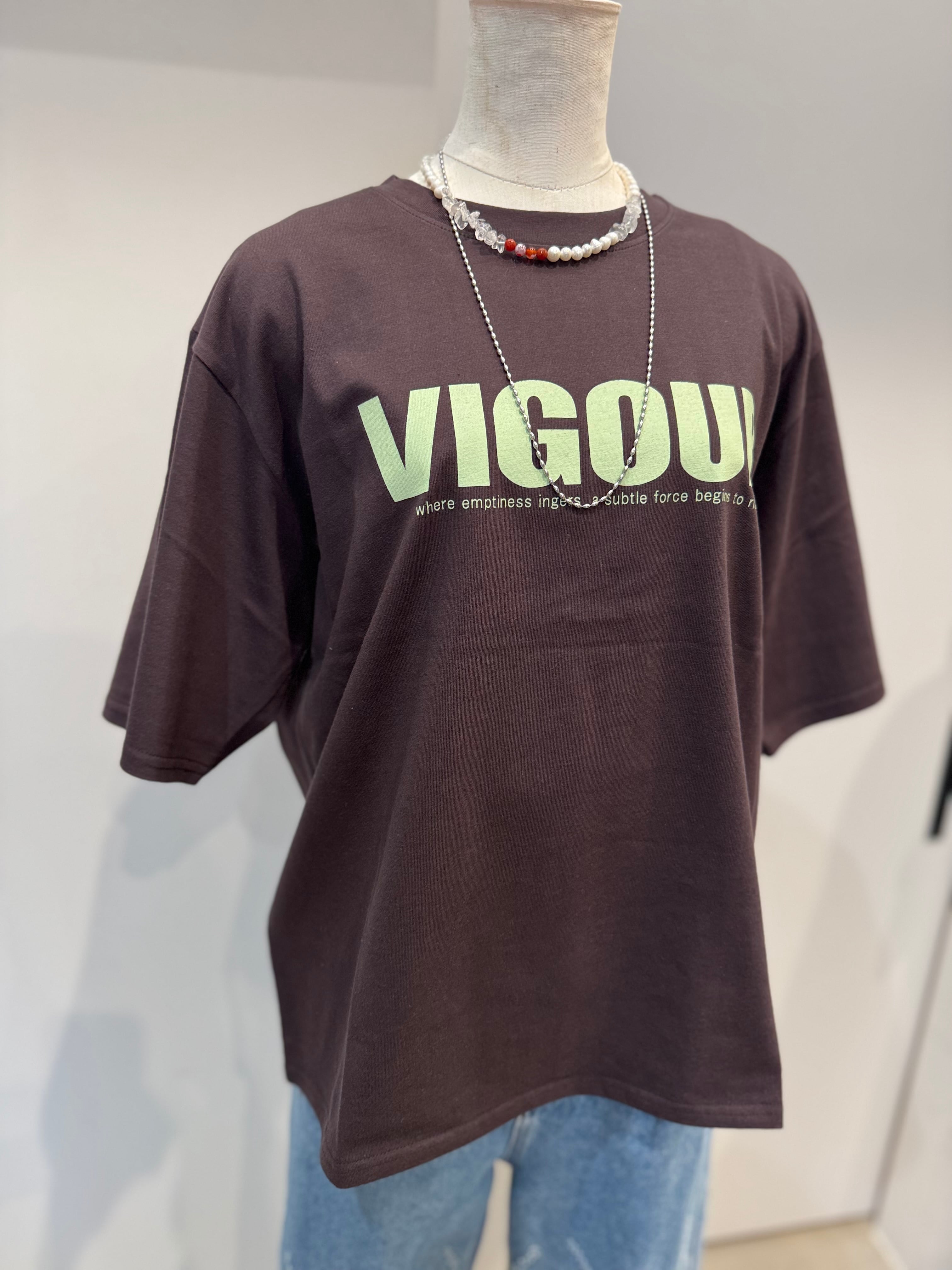 【CHIGNON】"VIGOR"プリントTee 8461-102