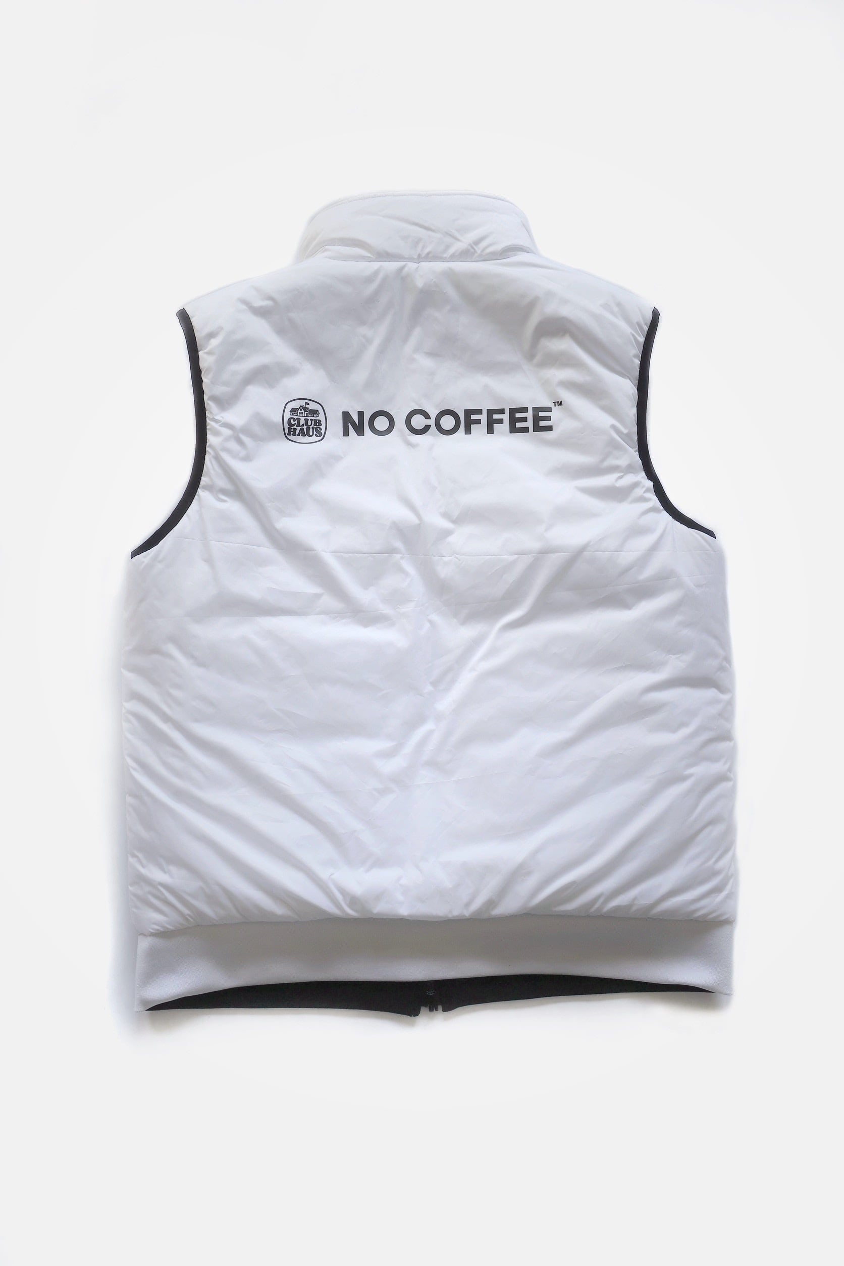 NO GOLF PADDED RIVERSIBLE VEST | NO COFFEE