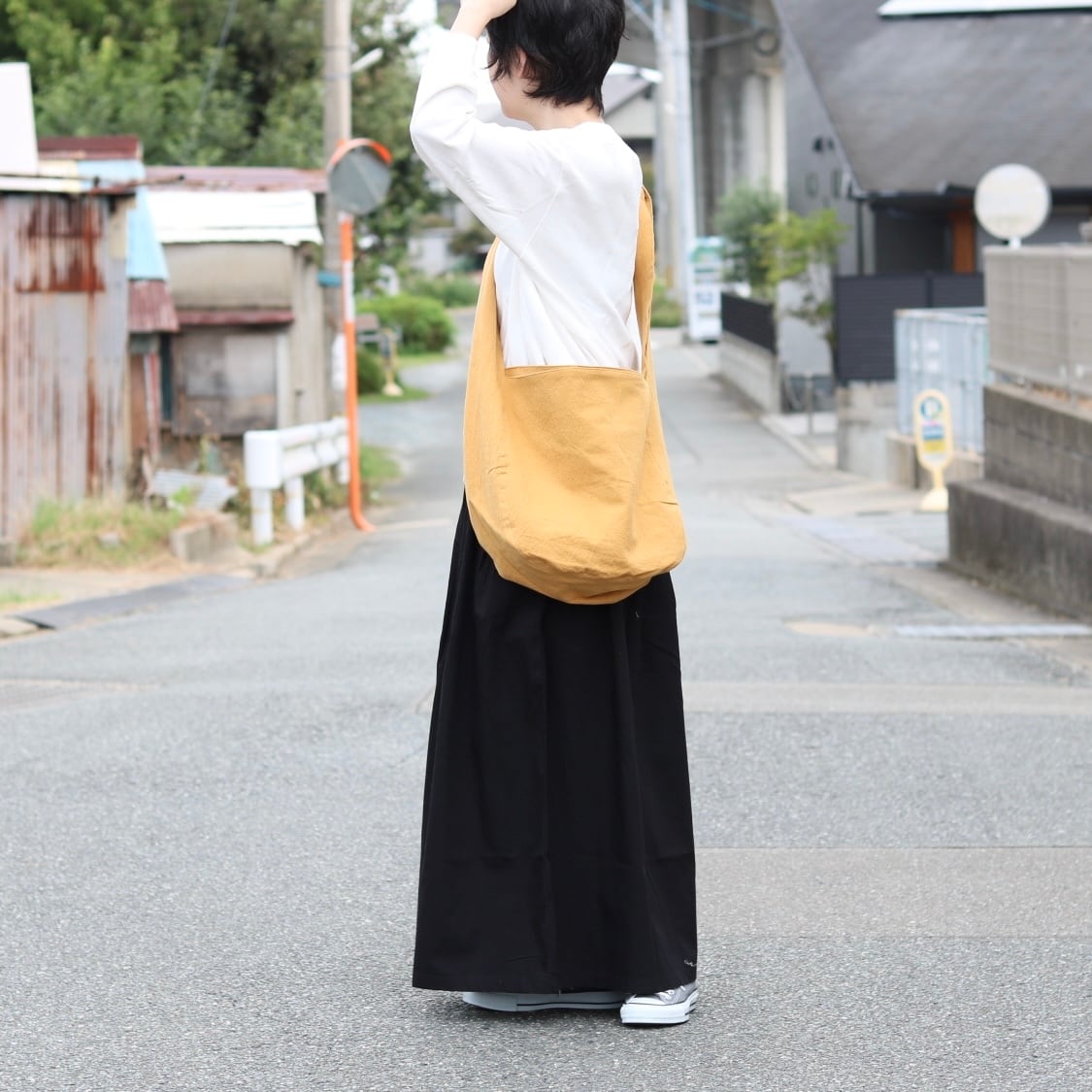 Hummingbird ウォッシュドコットン ショルダーバッグ | Zakka so-la
