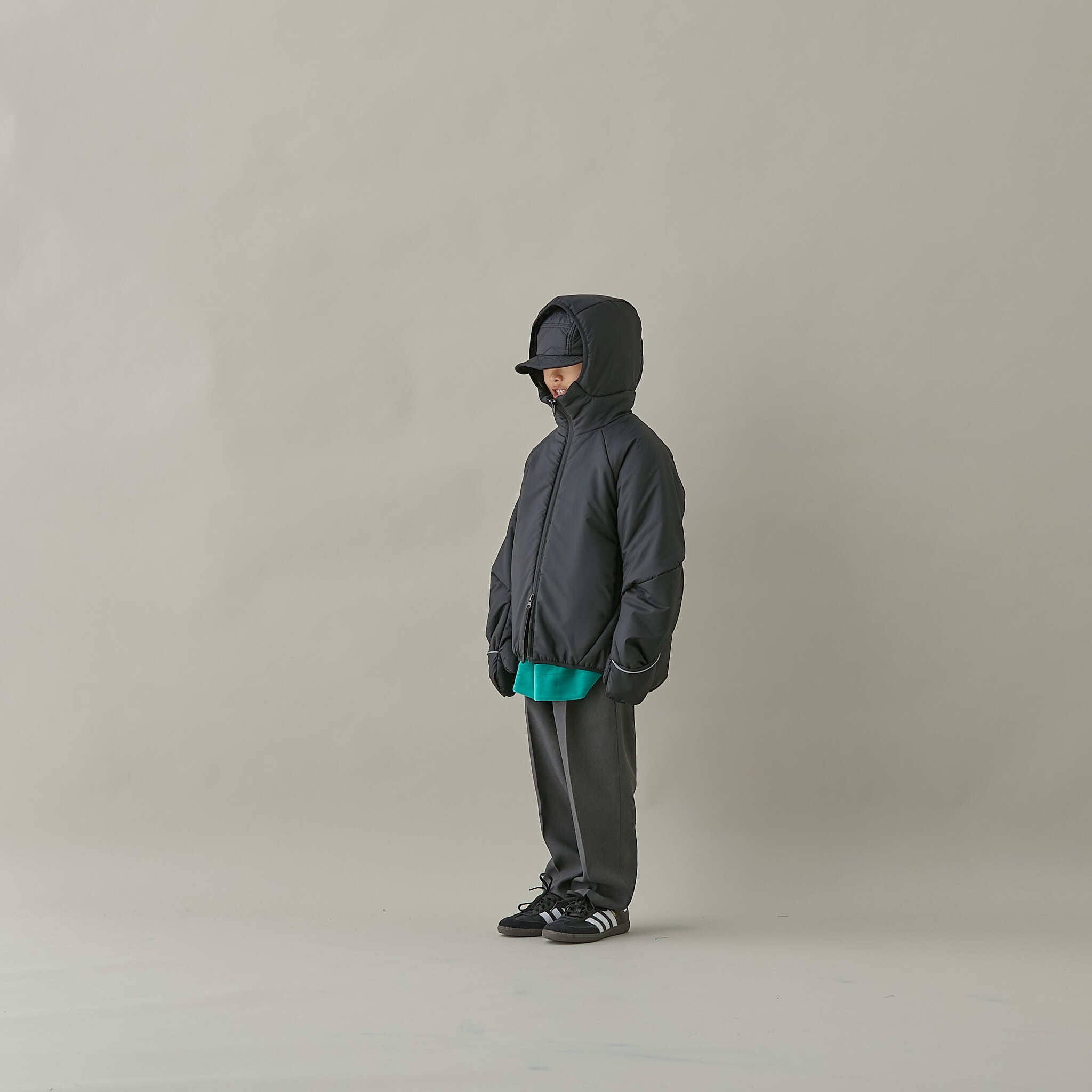 《MOUNTEN. 2024AW》rip air mitten blouson / black / size1(155-165cm程度)