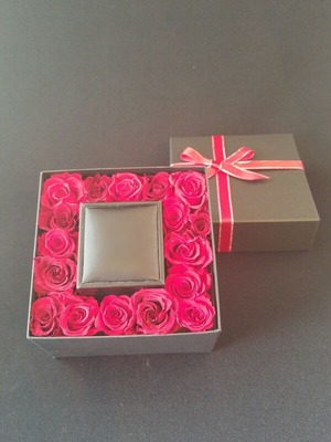 Flower box (中・Red)