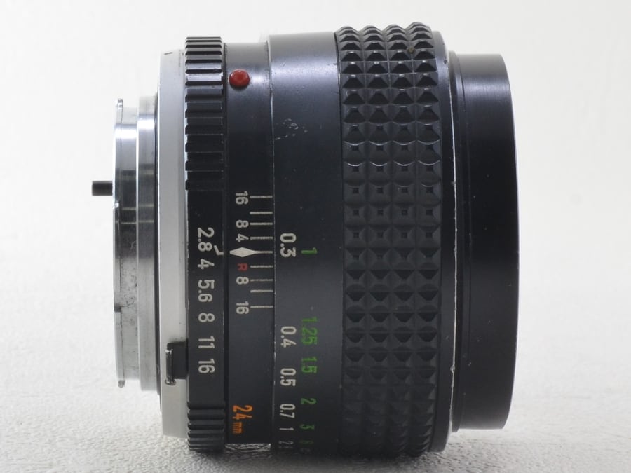 MINOLTA MC W.ROKKOR-SI 24mm F2.8 整備済 ミノルタ（22840 ...