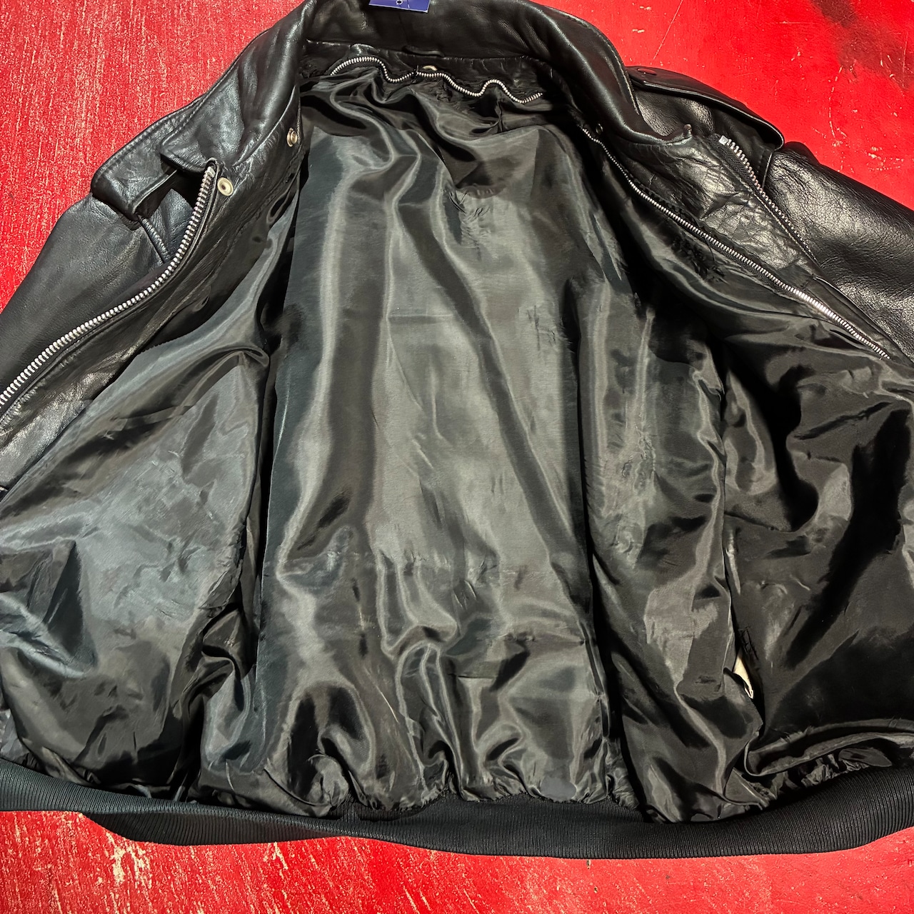 TYPE-A2 本革フライトジャケット レザージャケット 黒