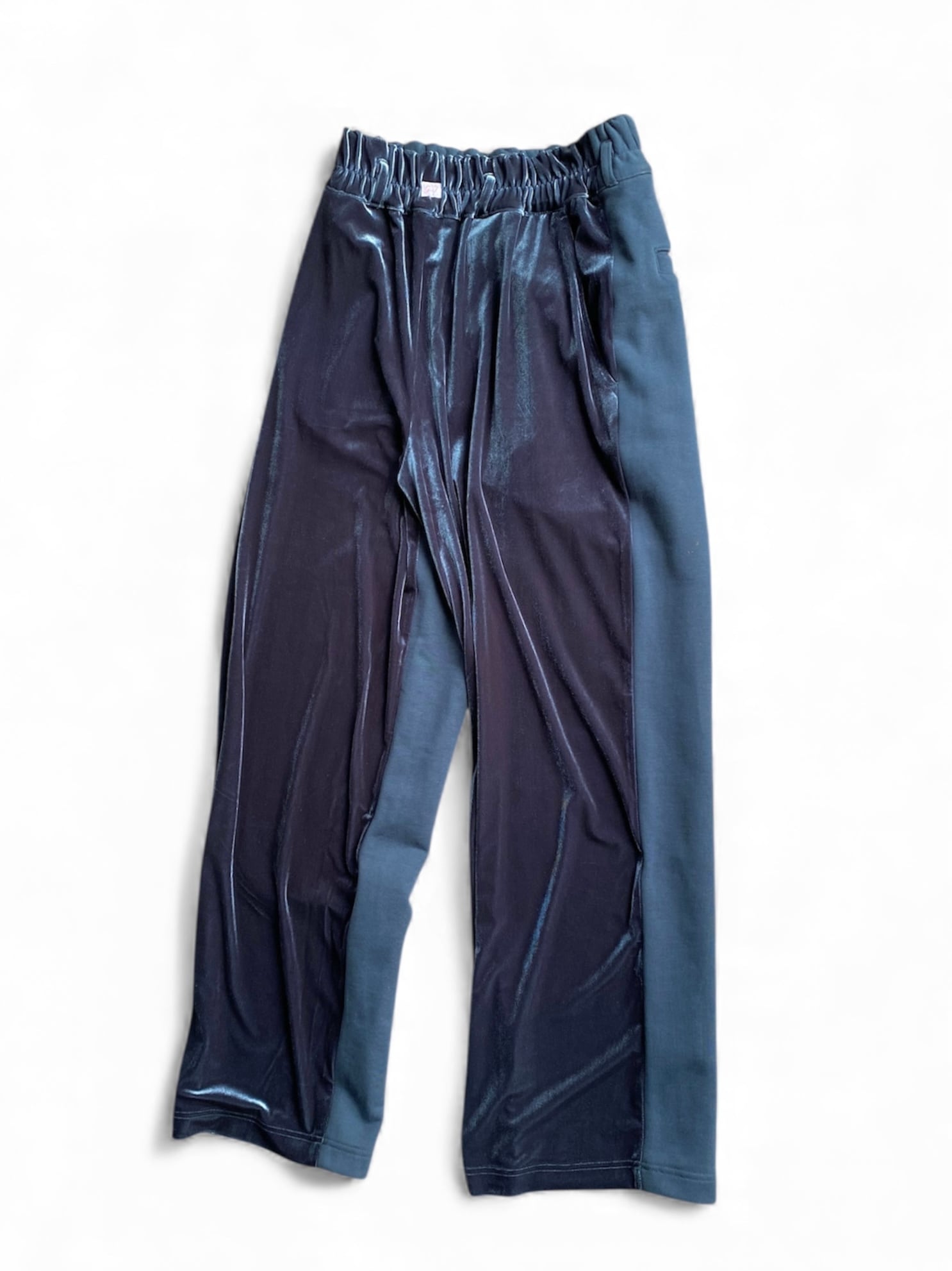 GEN IZAWA / Velours & sweat switch pants (green) | TUNAGI JAPAN