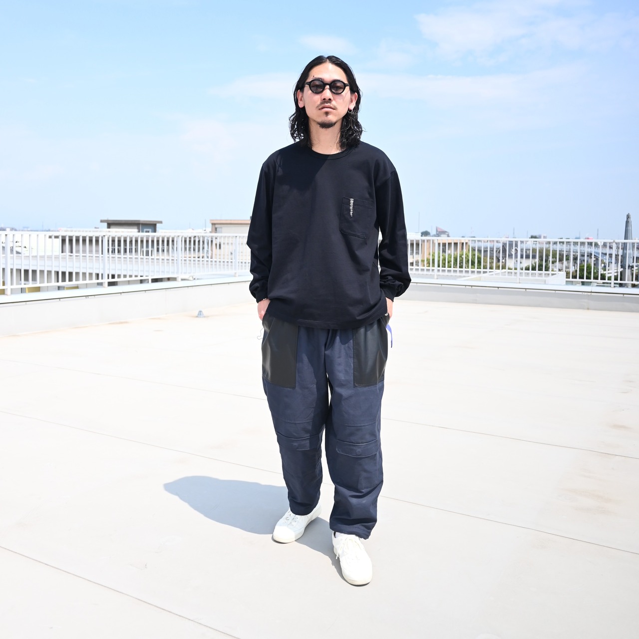 KUON / Sashiko L/S Tee