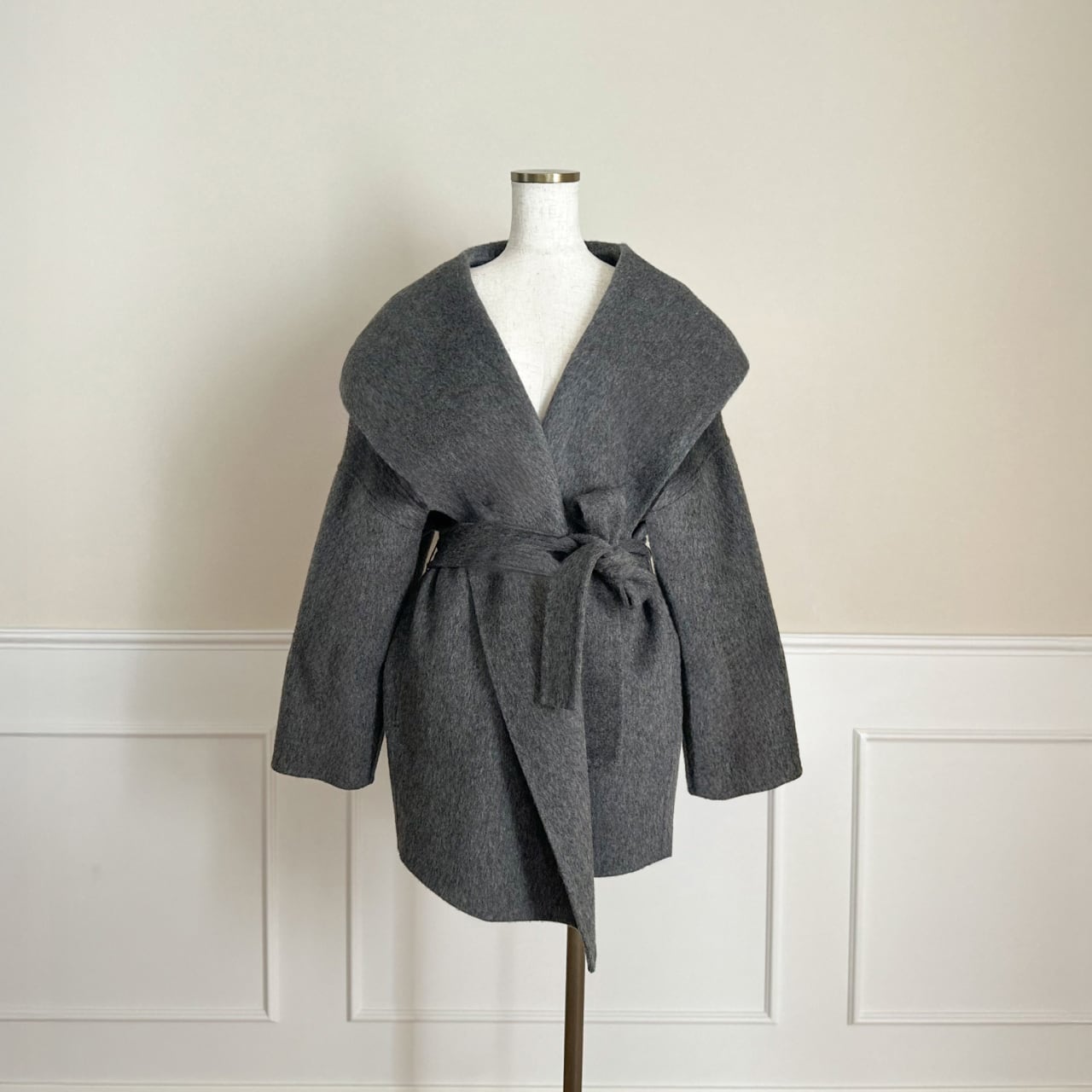 ウール フォックスファーポケット ダッフルコート SPSJ604-MI | Springsee