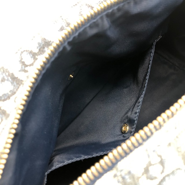 Christian Dior クリスチャン ディオール トロッター ハンドバッグ ネイビー ジャガード ミニボストン vintage ヴィンテージ オールド vk2b78
