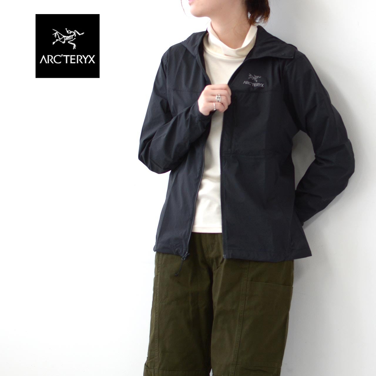 ARC'TERYX [アークテリクス正規代理店] Squamish Hoody Women's [30620/X000006946] スコーミッシュ  フーディ ウィメンズ・ウィンドシェル・パッカブル・フードジャケット・ナイロンジャケット・LADY'S [2023AW] | refalt online  ...