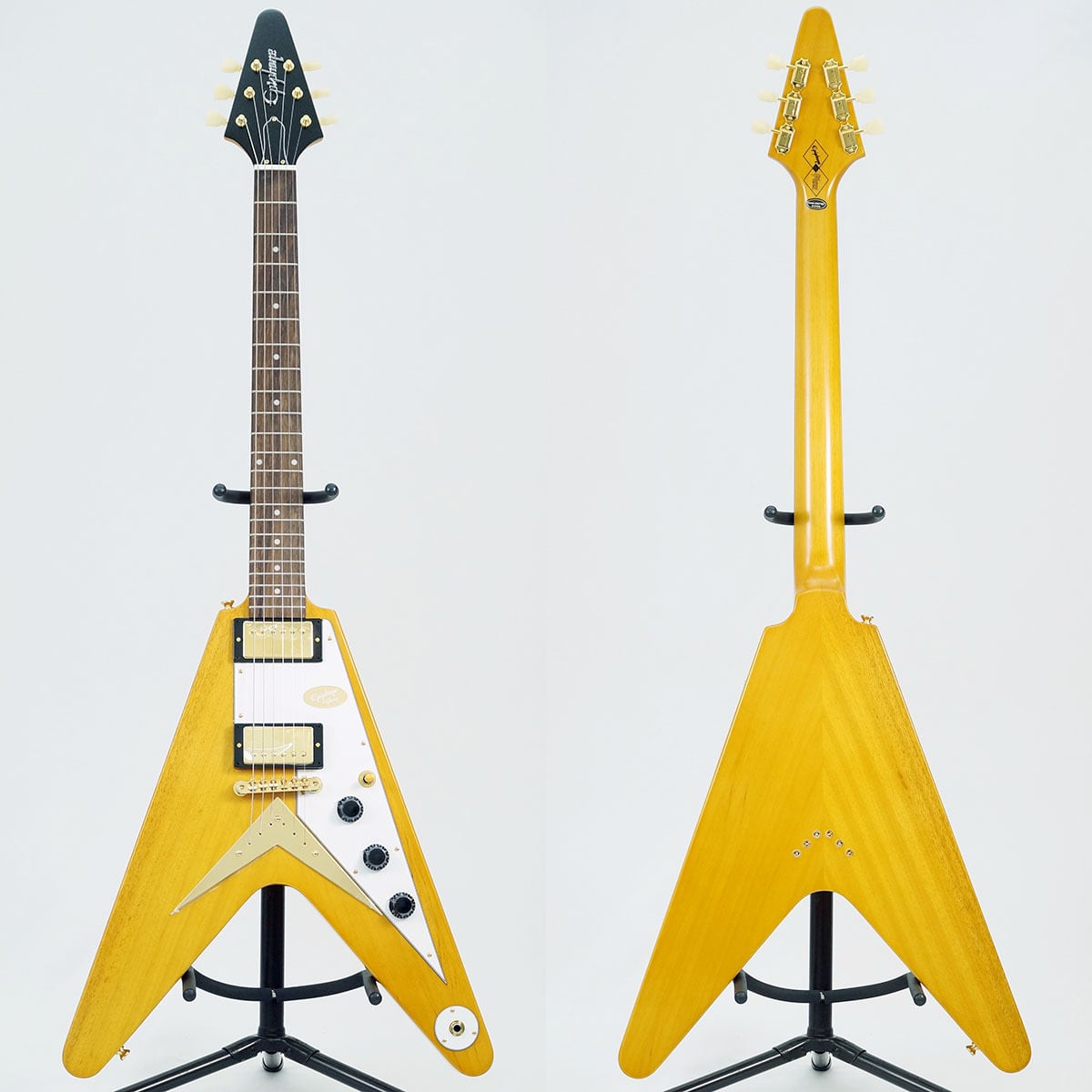 Epiphone Inspired by Gibson Custom Shop 1958 Korina Flying V Epiphone Inspired by Gibson Custom Shop 1958 Korina Flying V