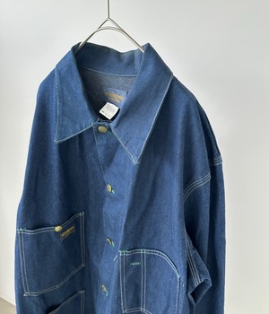-OSH KOSH- Vintage 70-80s 42R Denim Coverall