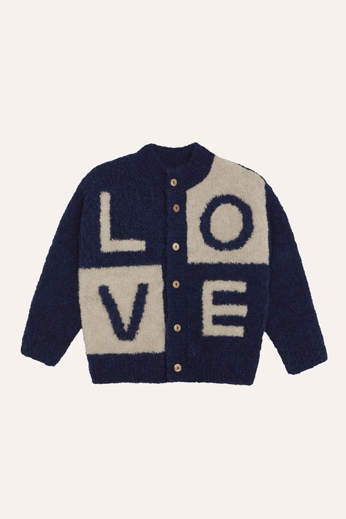 The Campamento　Love Blue Cardigan