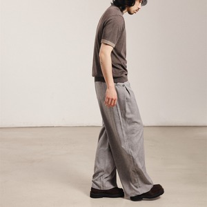 ドレープストライプ・ワイドスラックス N3603