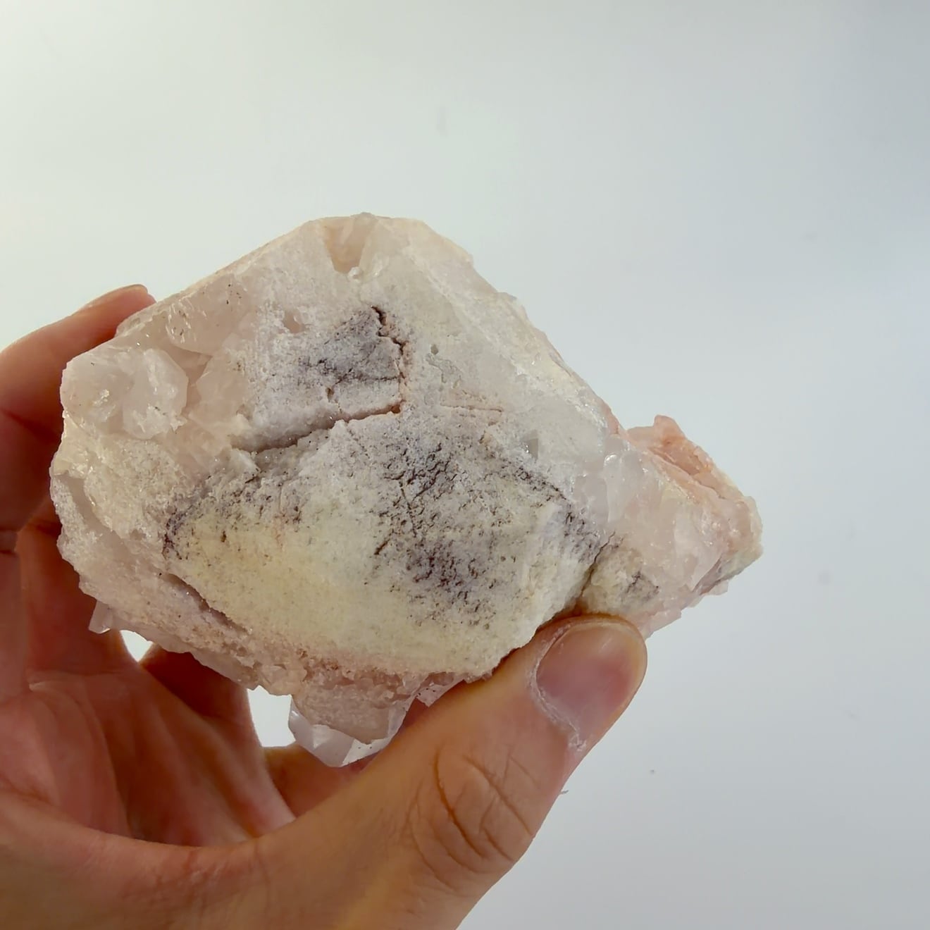 E35398】 サマディーピンク ヒマラヤ水晶 ヒマラヤ産 マニカラン産