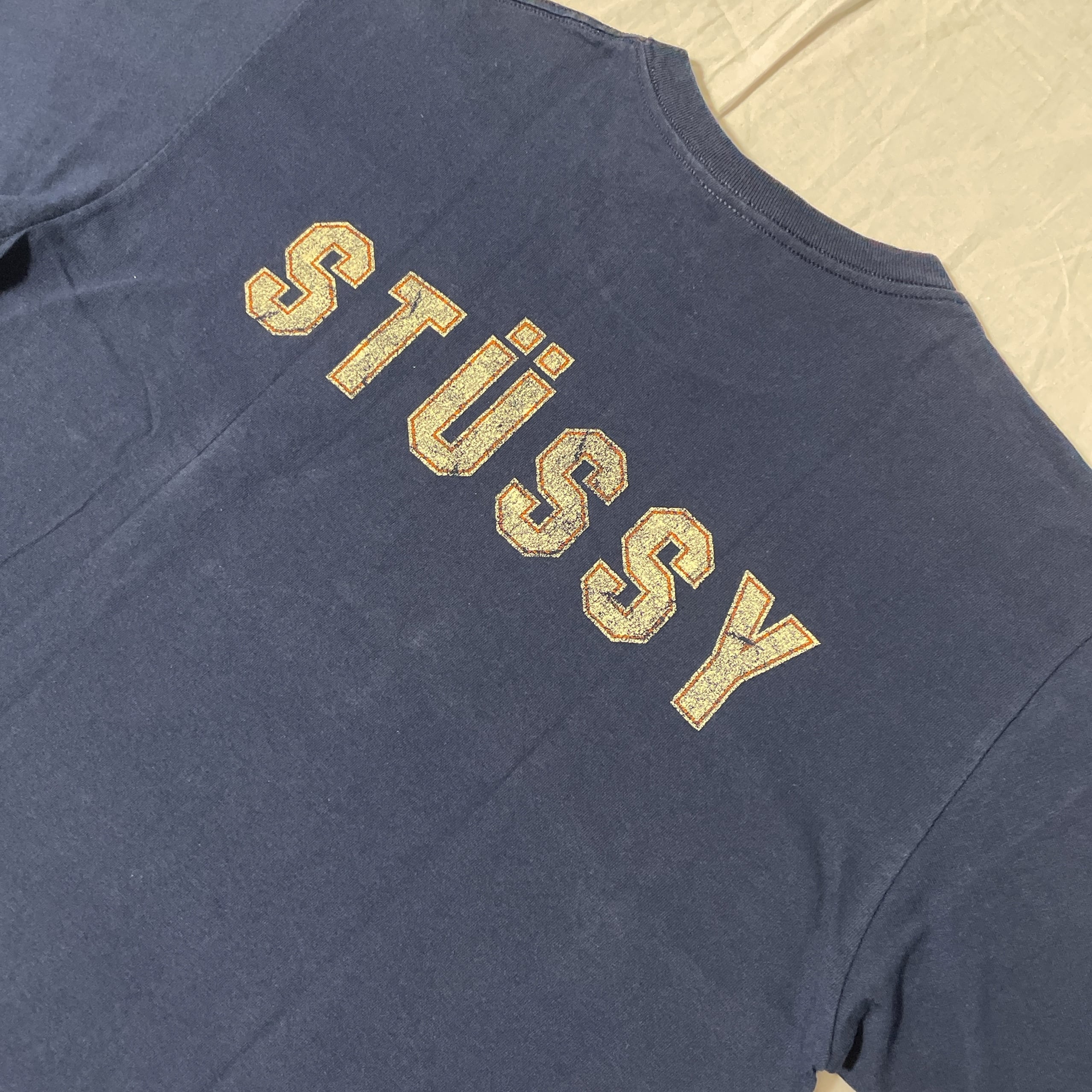 MADE IN USA】 STUSSY 90s OLD TEE NAVY | Lookin'4 MADE IN USA】 STUSSY 90s OLD TEE NAVY | Lookin'4