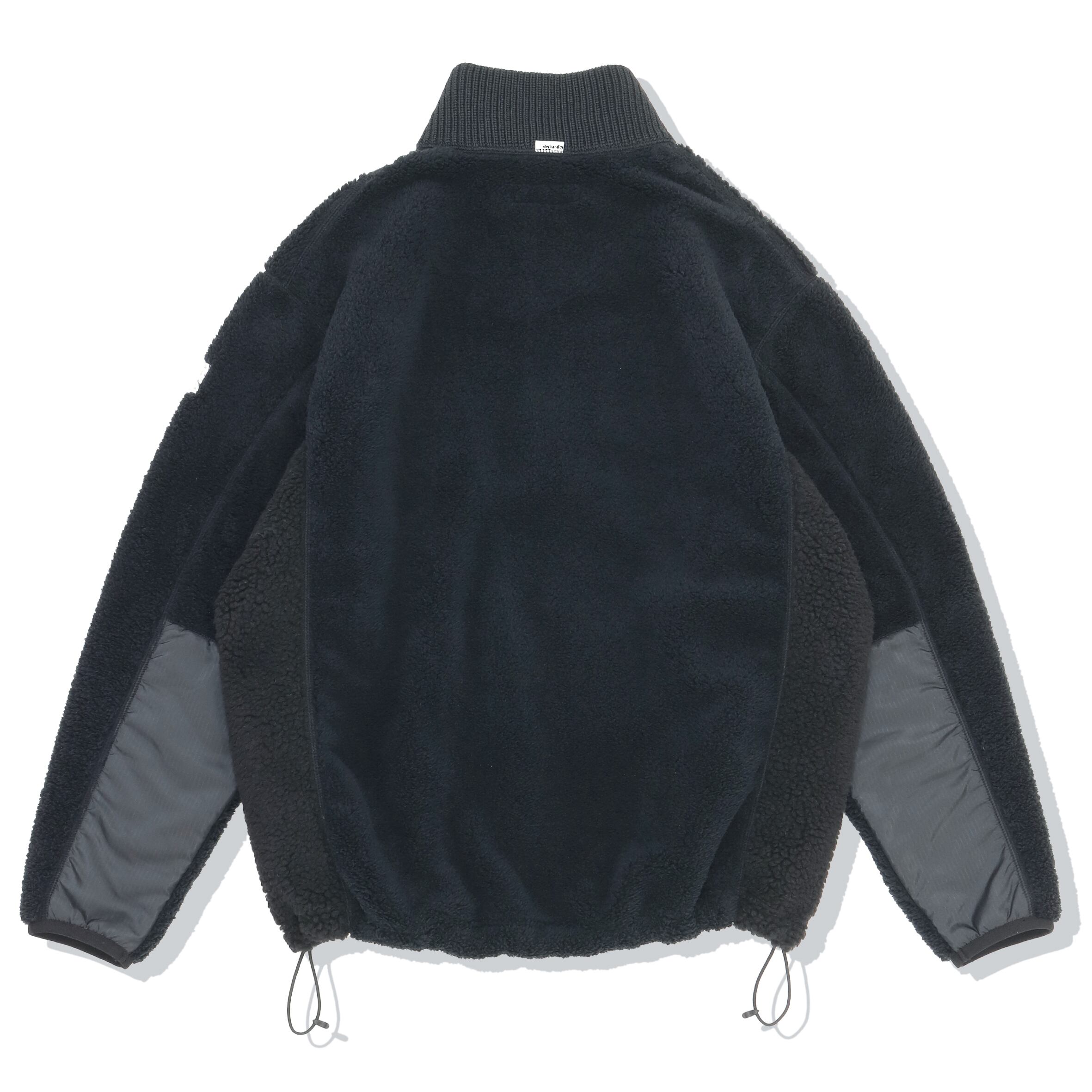 elephant TRIBAL fabrics エレファブ 】Knit Neck GEN3 BLACK | delhezi elephant TRIBAL fabrics エレファブ 】Knit Neck GEN3 BLACK | delhezi