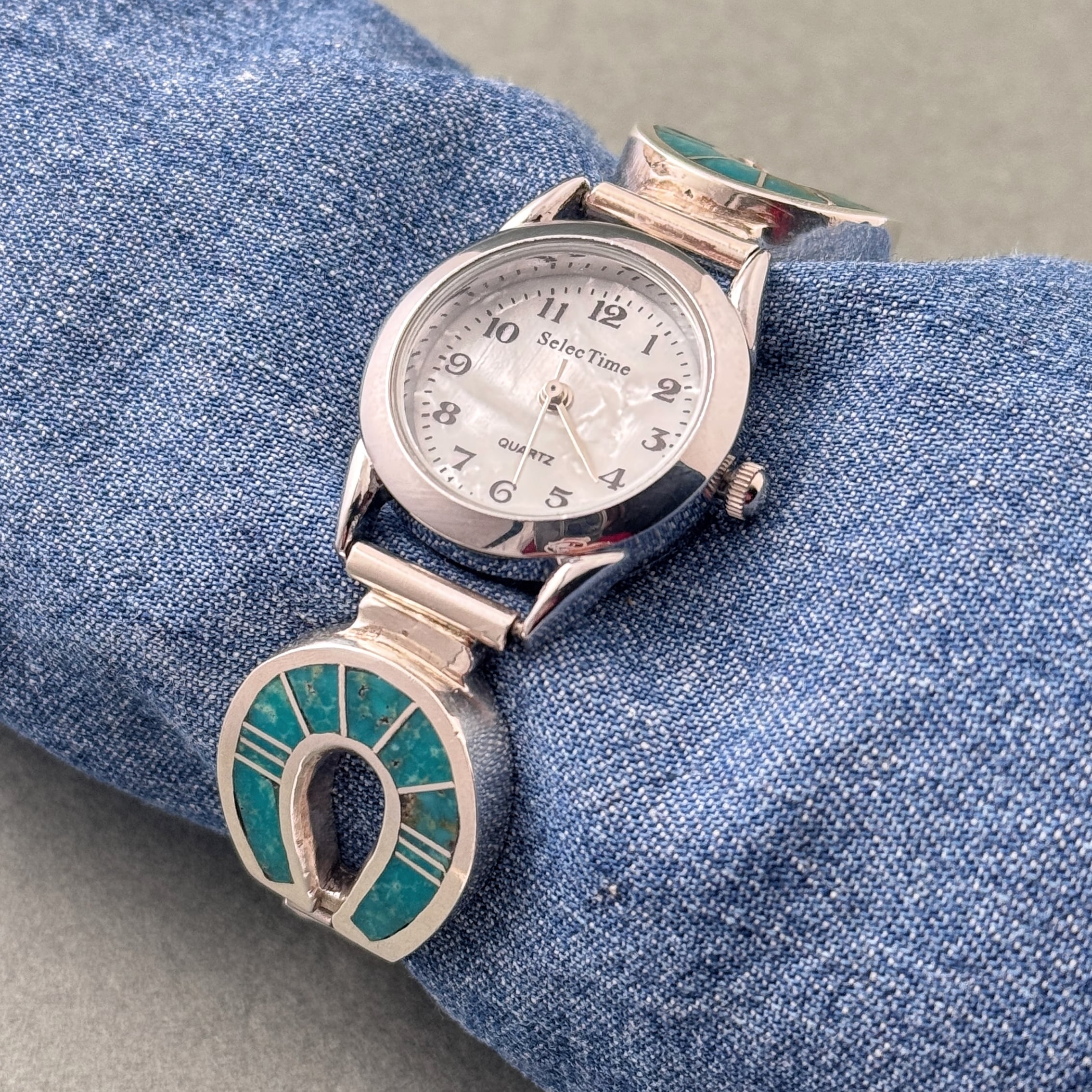 ターコイズストーン シルバー 腕時計　インディアンジュエリー 楽天市場】ターコイズ インディアンジュエリー（腕時計）の通販