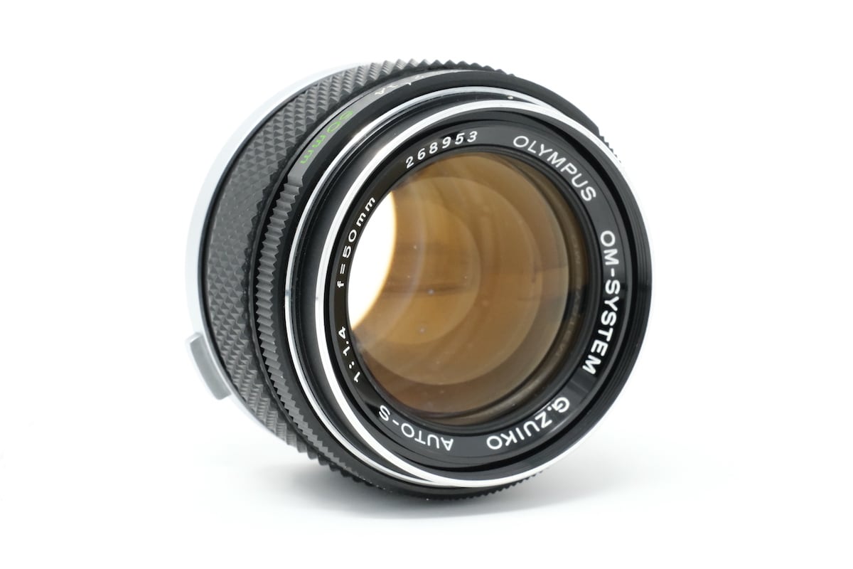 【付属有】オリンパス OM-1 G.ZUIKO AUTO-S 50mm F1.4 OM-SYSTEM G.ZUIKO AUTO-S 50mm F1.4 OMマウント OLYMPUS オリンパス