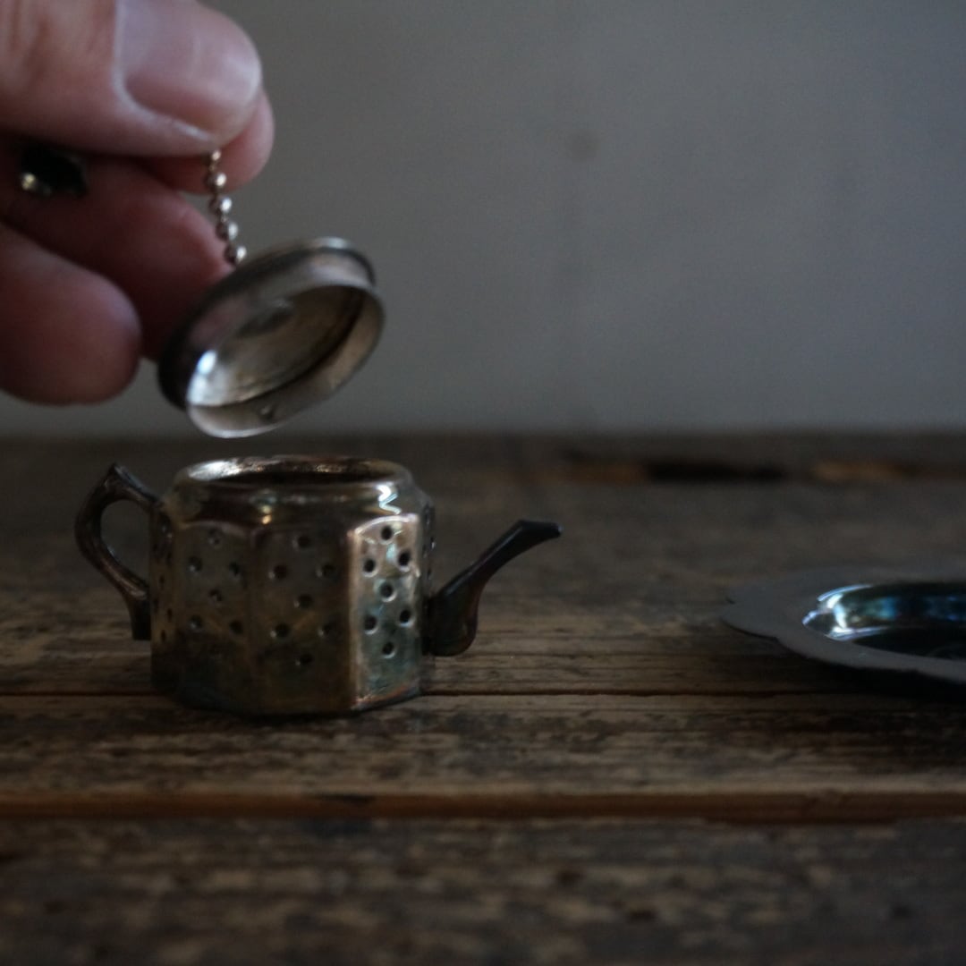 古いイギリスのティーストレーナー | Konishi Koffee web shop