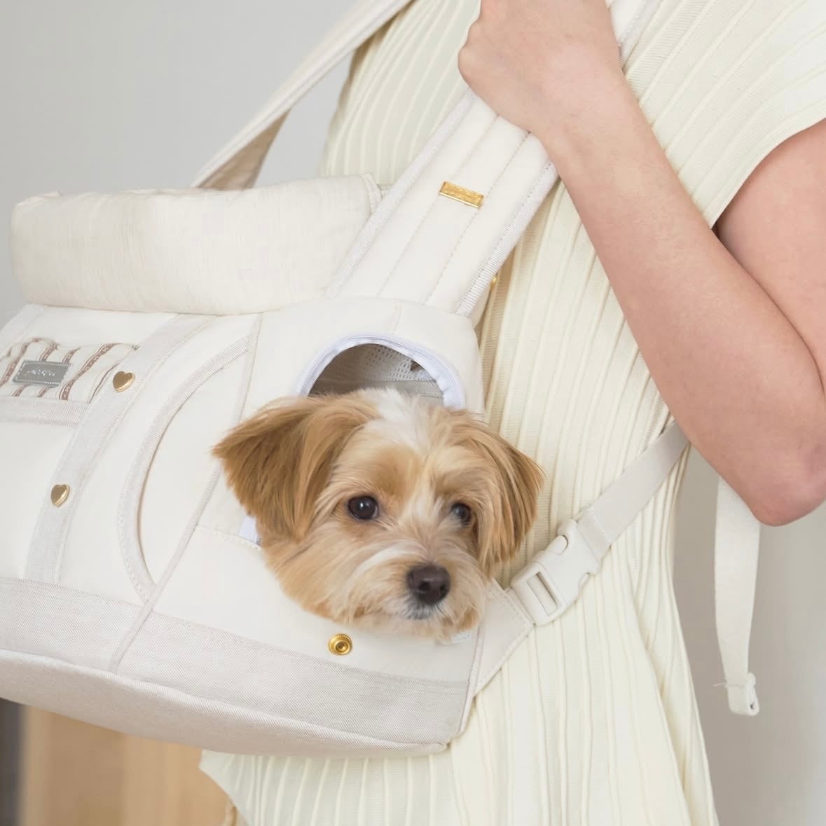 予約【seoru】Front Bag ( beige ) | ropet