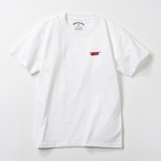 ONIASE RED LOGO TEE - 7.4oz HEAVY WEIGHT