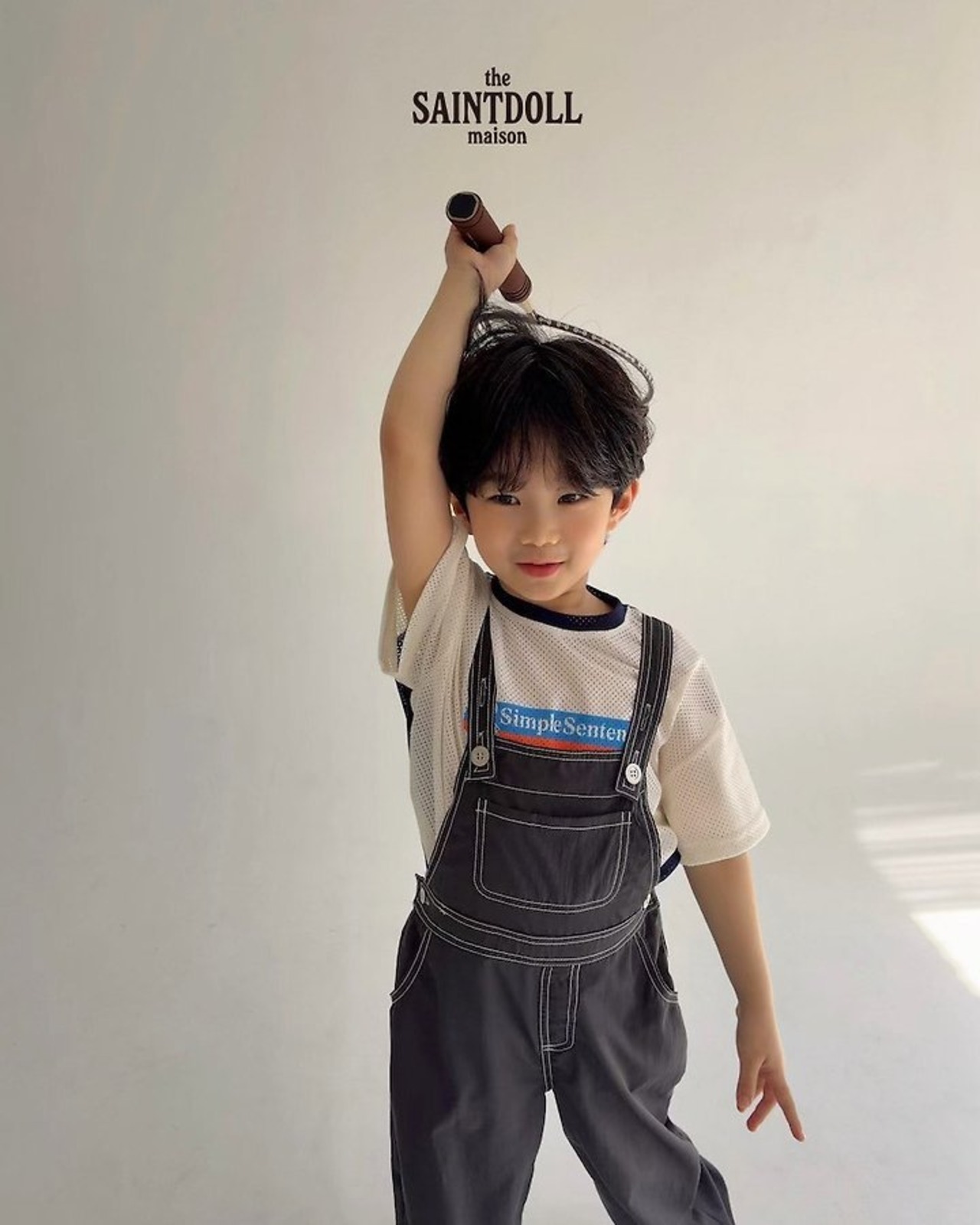 [SAINTDOLL] Firen Suspenders Pants / [세인트돌] 피렌멜빵팬츠