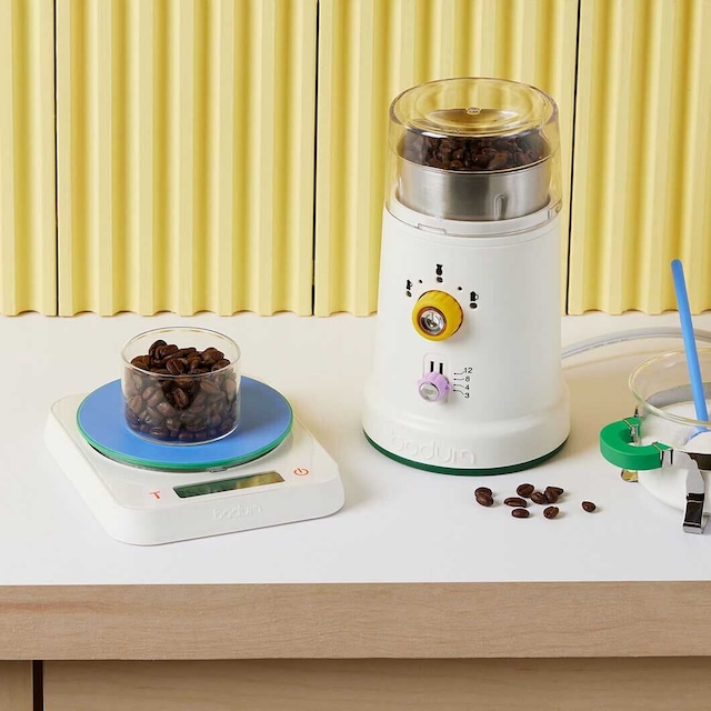 bodum × MoMA BISTRO アジャスタブルブレードコーヒーグラインダー