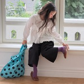 韓国子供服 / ninibello / Eve Wide Pants  / デニムパンツ *XS~XXL*