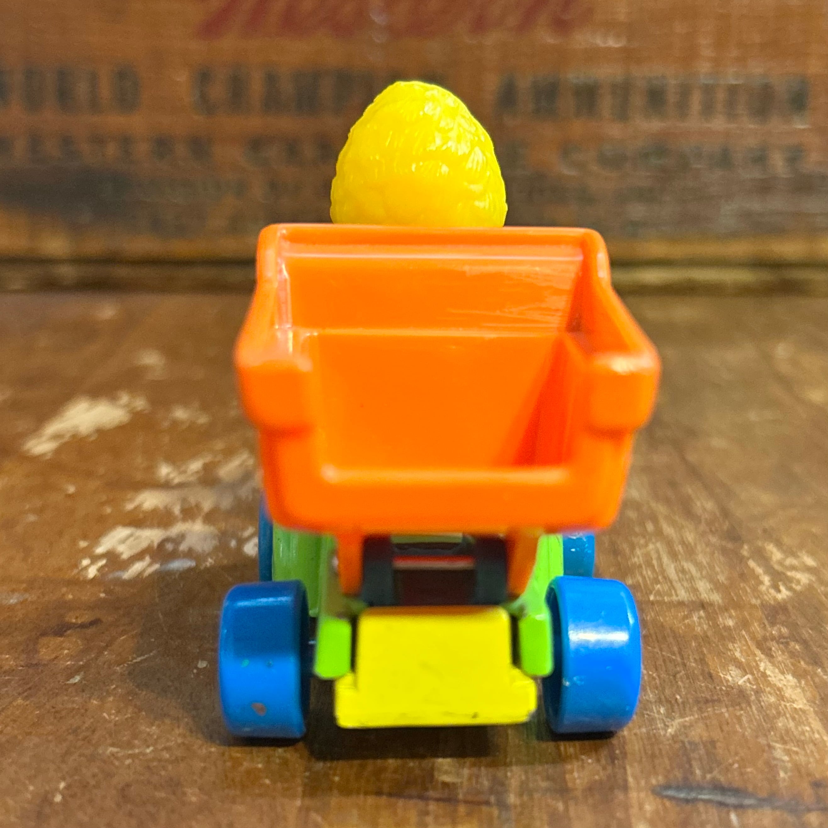 1982 セサミストリート ビッグバード ダンプカー ミニカー ダイ