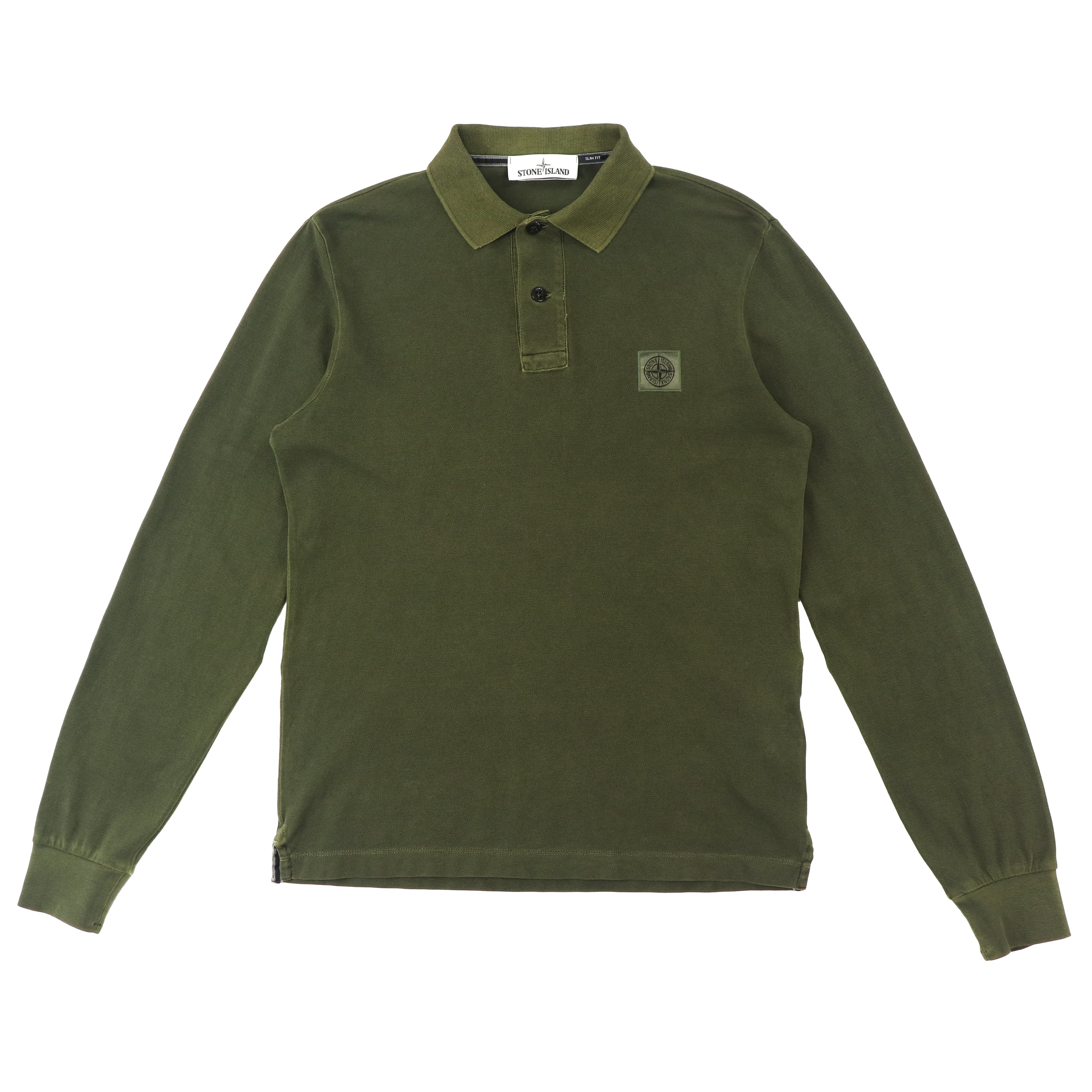 Stone Island LogoLongSleevePoloShirt