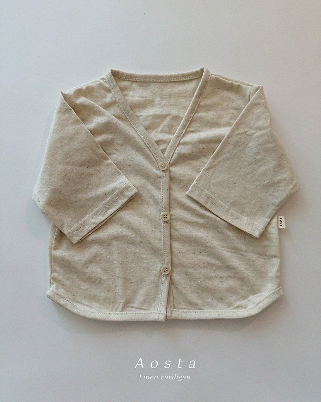 [Aosta] Linen Cardigan / [아오스타] 린넨가디건