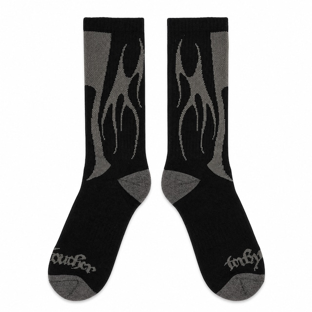 T.C.R PHASE SOCKS - BLACK