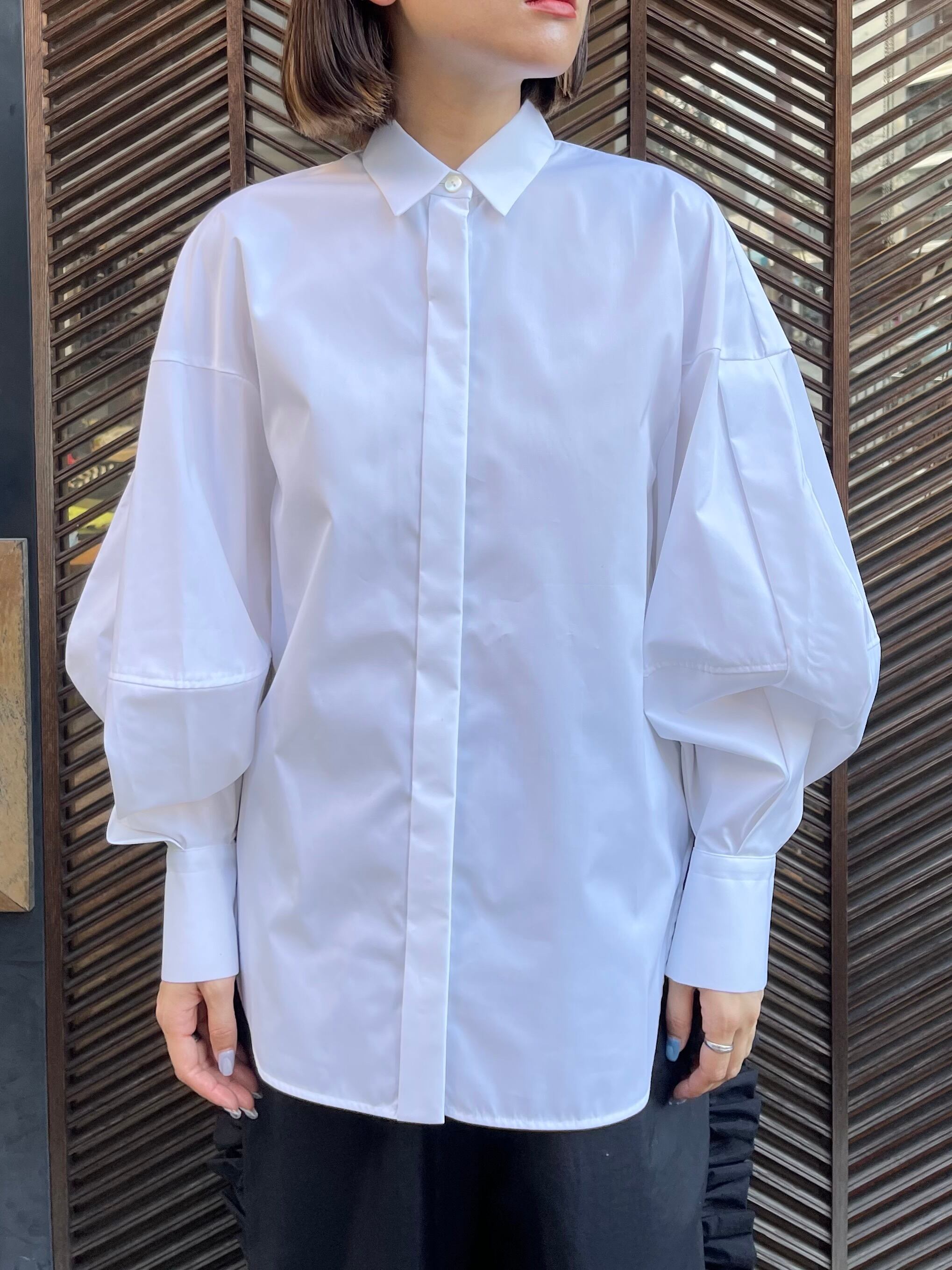23AW】ENFOLD エンフォルド / SOLID-SLEEVE SHIRT | TRENTオンライン 