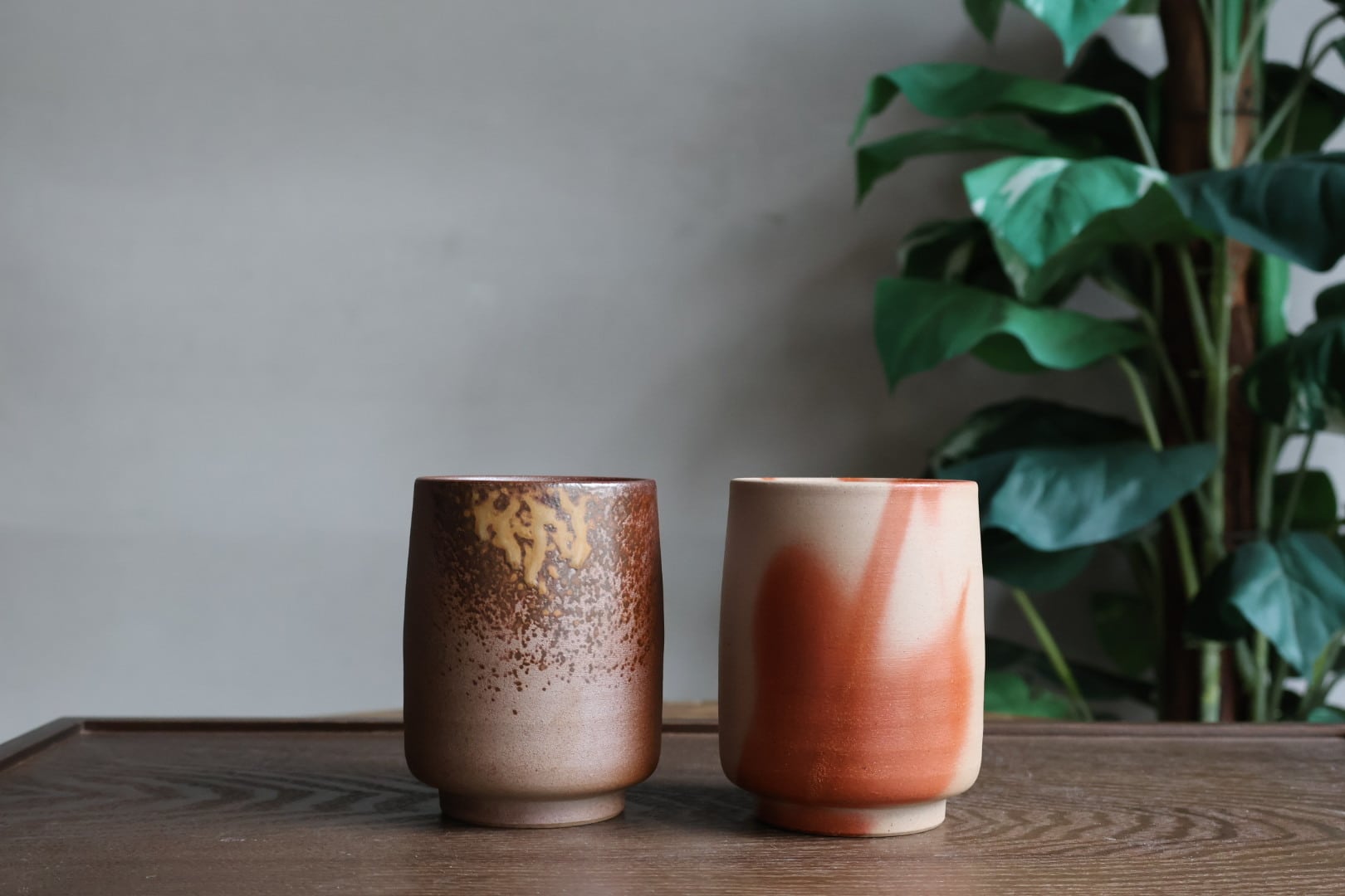 『海うー特価』　備前焼　二代目　木村陶峰　銘々皿　5枚 海うー特価』 備前焼 二代目 木村陶峰 銘々皿 5枚