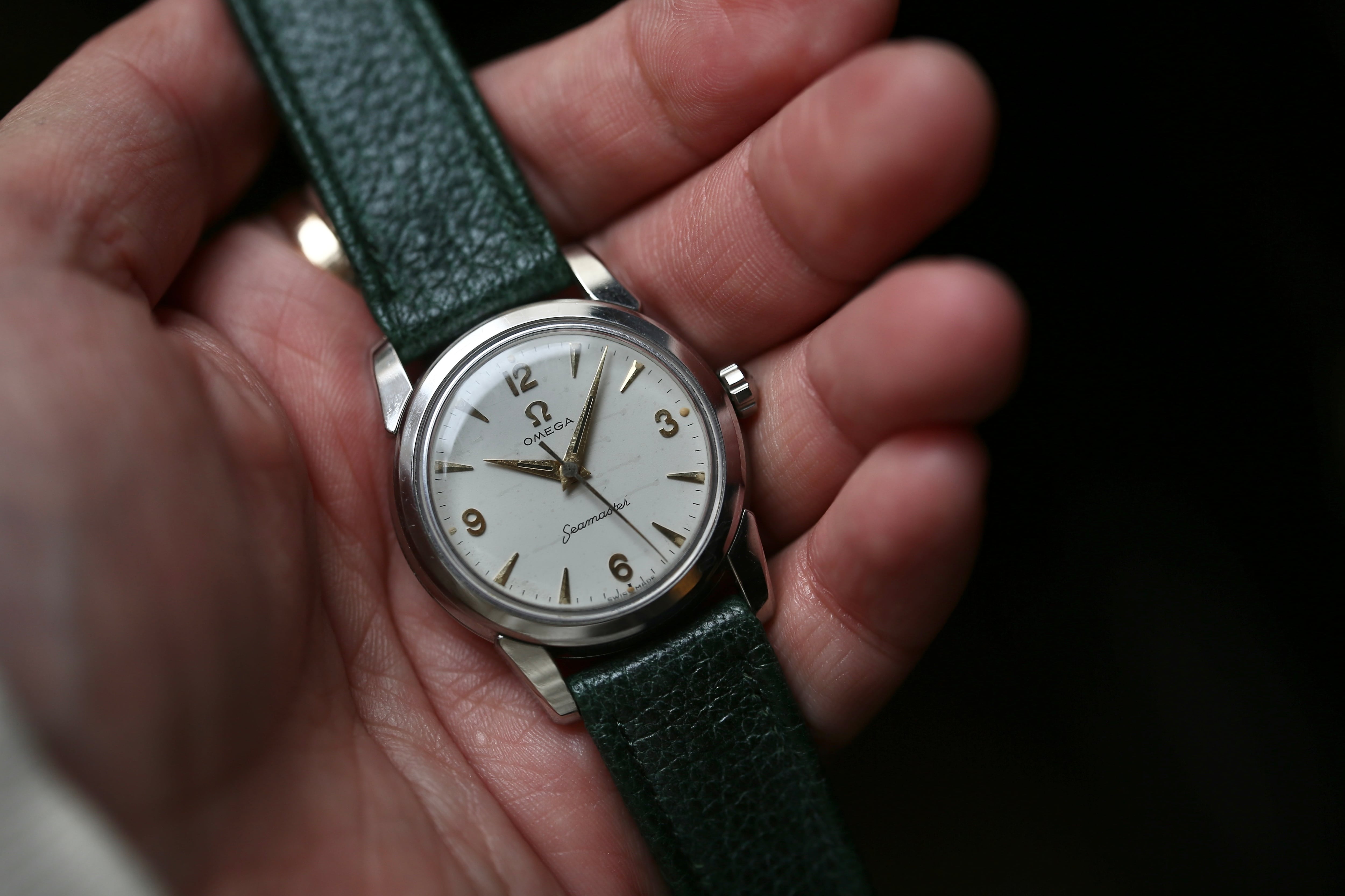 OMEGA】 1957年製 オメガ 『シーマスター』 ミニサイズ ソリッド
