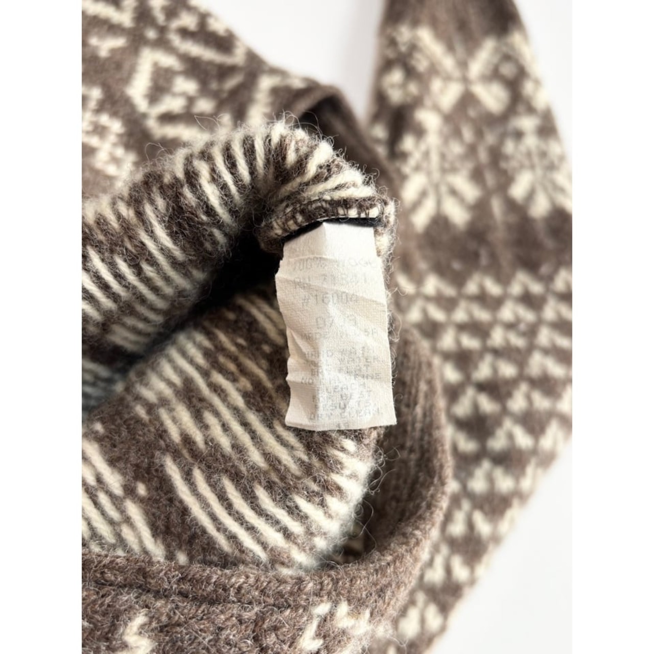 80s L.L.Bean WOOL CARDIGAN MADE IN USA  Size M